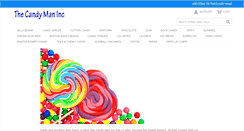 Desktop Screenshot of candymaninc.com